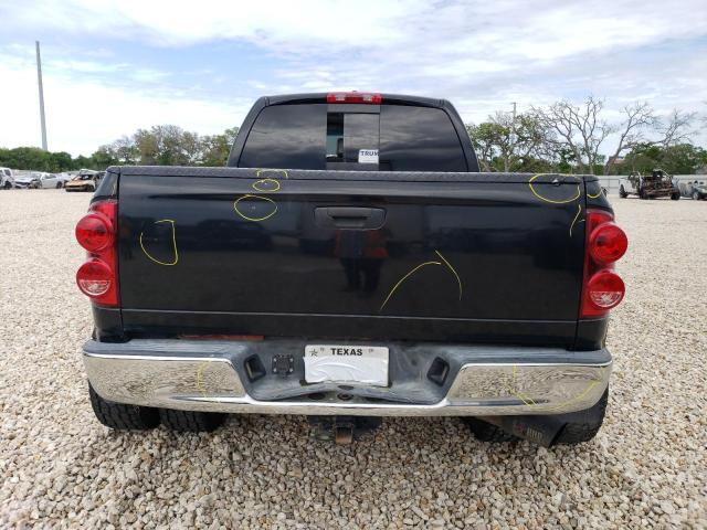 3D7MX49C57G743475 - 2007 DODGE RAM 3500 BLACK photo 6