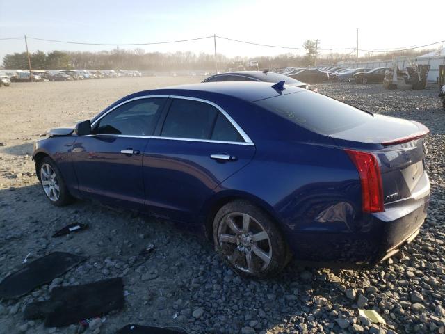 1G6AA5RA1E0171912 - 2014 CADILLAC ATS BLUE photo 2