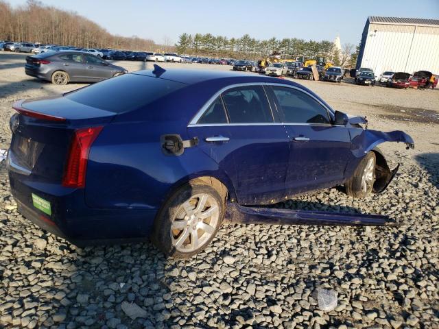 1G6AA5RA1E0171912 - 2014 CADILLAC ATS BLUE photo 3