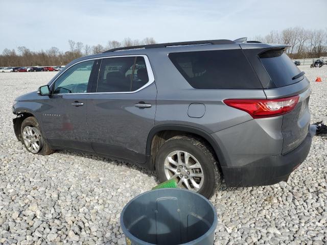 1GNERGKWXLJ254262 - 2020 CHEVROLET TRAVERSE LT SILVER photo 2