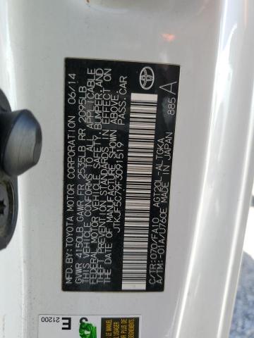 JTKJF5C79F3091519 - 2015 TOYOTA SCION TC 白色 照片 12