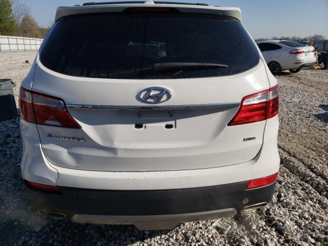 KM8SMDHF3GU152320 - 2016 HYUNDAI SANTA FE SE WHITE photo 6