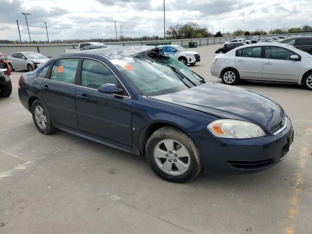 2G1WT57K891186936 - 2009 CHEVROLET IMPALA 1LT BLUE photo 4