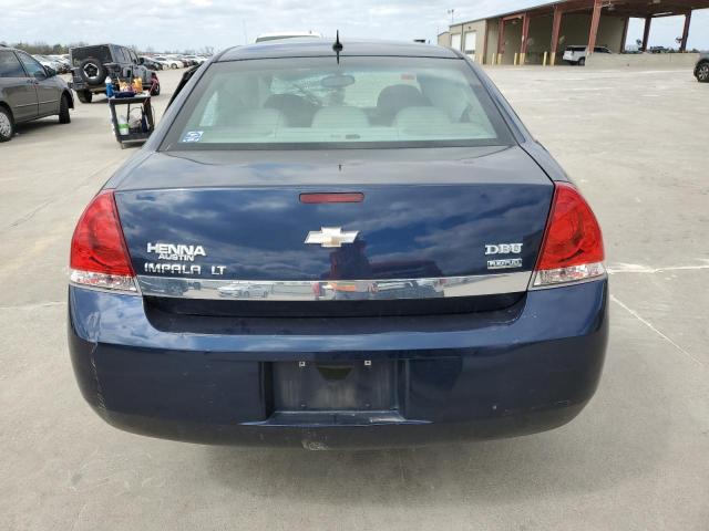 2G1WT57K891186936 - 2009 CHEVROLET IMPALA 1LT BLUE photo 6