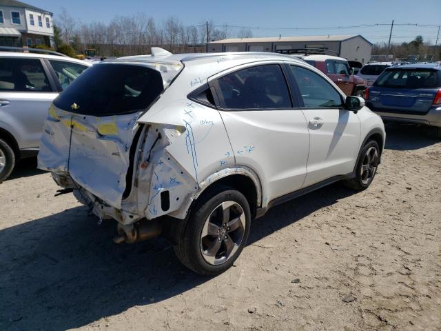 3CZRU6H79JM716274 - 2018 HONDA HR-V EXL WHITE photo 3