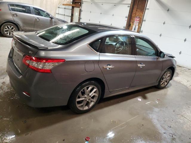 3N1AB7AP2FY298393 - 2015 NISSAN SENTRA S GRAY photo 3