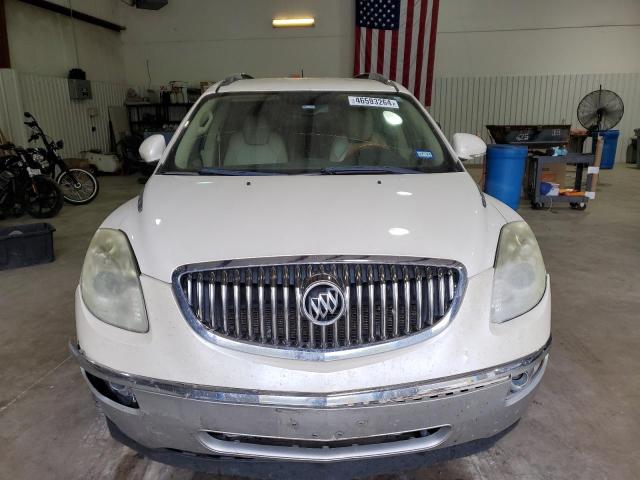5GAKRCED8BJ352205 - 2011 BUICK ENCLAVE CXL WHITE photo 5