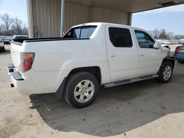 2HJYK16578H518163 - 2008 HONDA RIDGELINE RTL WHITE photo 3