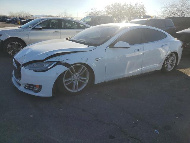 5YJSA1CNXDFP11442 - 2013 TESLA MODEL S WHITE photo 1