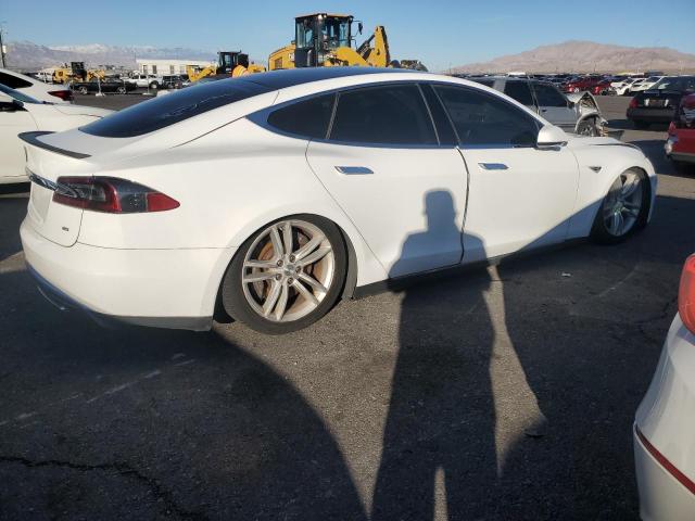5YJSA1CNXDFP11442 - 2013 TESLA MODEL S WHITE photo 3