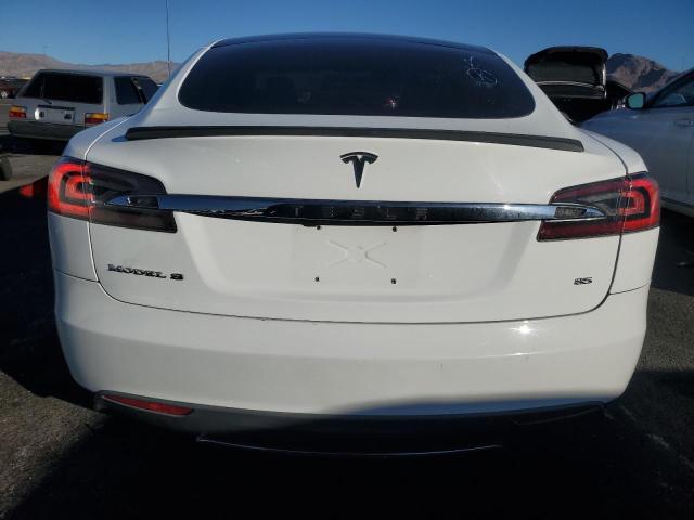 5YJSA1CNXDFP11442 - 2013 TESLA MODEL S WHITE photo 6