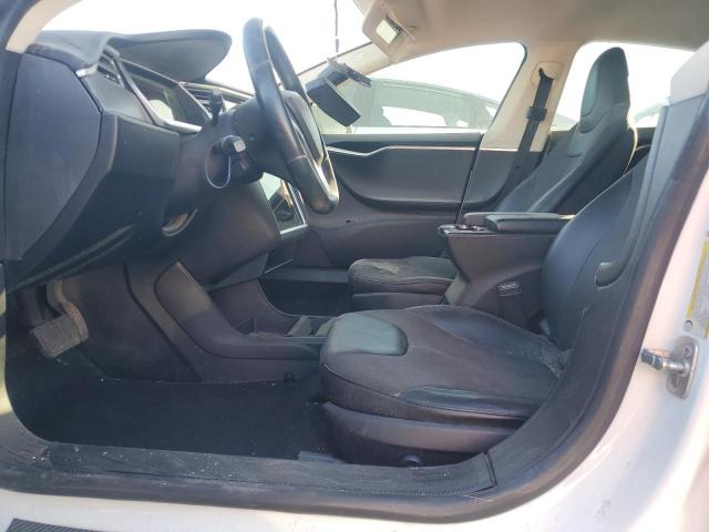 5YJSA1CNXDFP11442 - 2013 TESLA MODEL S WHITE photo 7