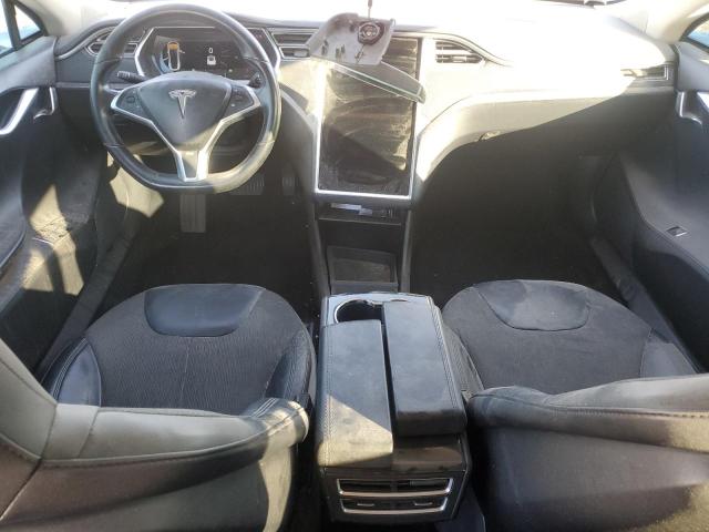 5YJSA1CNXDFP11442 - 2013 TESLA MODEL S WHITE photo 8