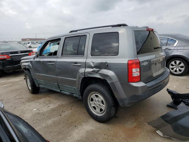 1J4NT1GA2BD225043 - 2011 JEEP PATRIOT SPORT GRAY photo 2