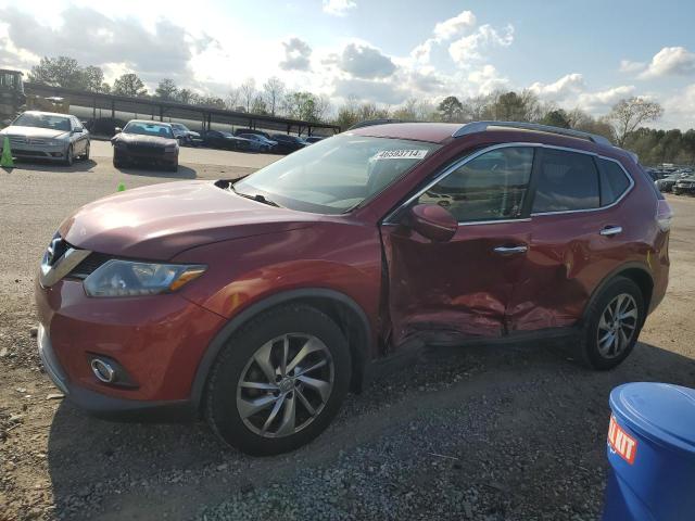 5N1AT2MT8EC863321 - 2014 NISSAN ROGUE S RED photo 1