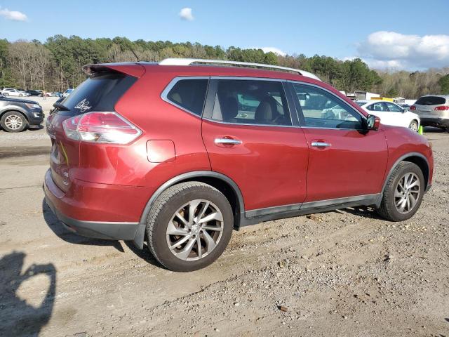 5N1AT2MT8EC863321 - 2014 NISSAN ROGUE S RED photo 3