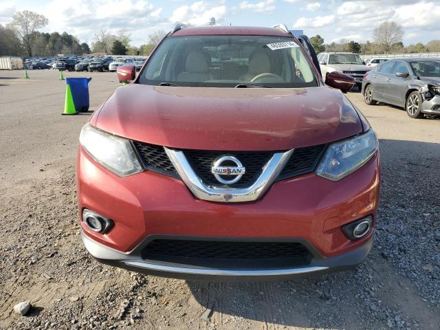 5N1AT2MT8EC863321 - 2014 NISSAN ROGUE S RED photo 5