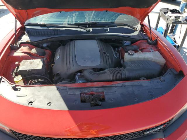 2C3CDXCT9KH554124 - 2019 DODGE CHARGER R/T RED photo 11
