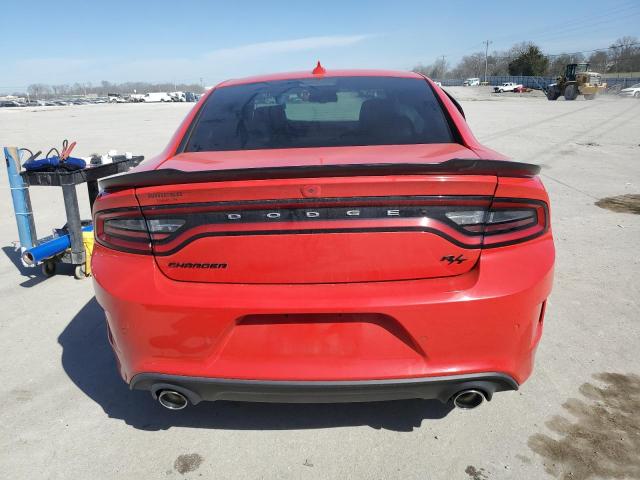 2C3CDXCT9KH554124 - 2019 DODGE CHARGER R/T RED photo 6