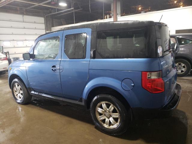 5J6YH18727L014603 - 2007 HONDA ELEMENT EX BLUE photo 2