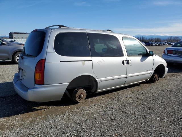 4N2XN11T6XD836216 - 1999 NISSAN QUEST SE SILVER photo 3