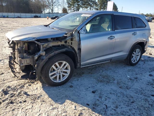 5TDZKRFH3FS069127 - 2015 TOYOTA HIGHLANDER LE SILVER photo 1