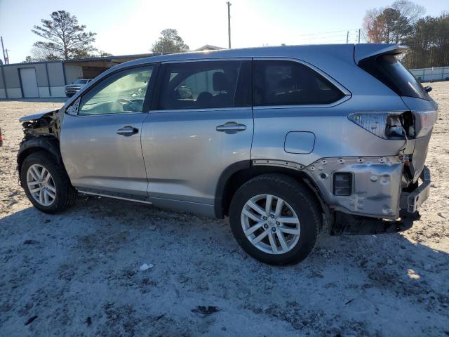 5TDZKRFH3FS069127 - 2015 TOYOTA HIGHLANDER LE SILVER photo 2