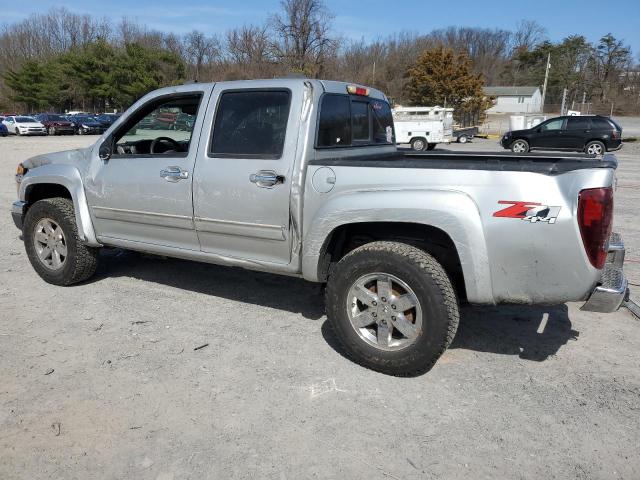 1GCHTDFE6C8105622 - 2012 CHEVROLET COLORADO LT SILVER photo 2