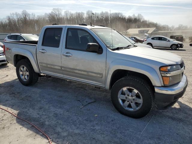 1GCHTDFE6C8105622 - 2012 CHEVROLET COLORADO LT SILVER photo 4