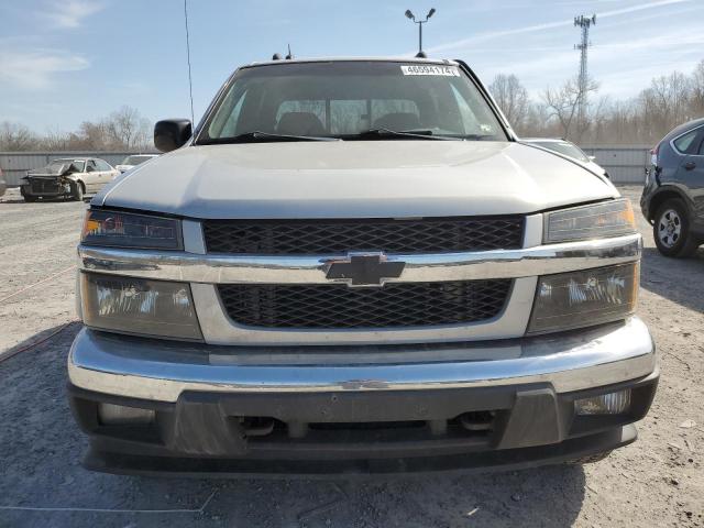 1GCHTDFE6C8105622 - 2012 CHEVROLET COLORADO LT SILVER photo 5