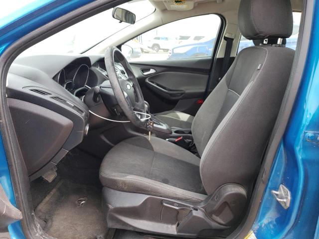 1FADP3F21EL179975 - 2014 FORD FOCUS SE BLUE photo 7