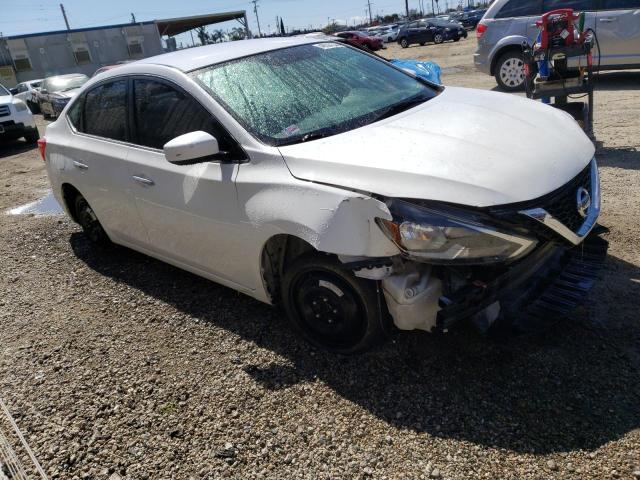 3N1AB7AP6HY289926 - 2017 NISSAN SENTRA S WHITE photo 4