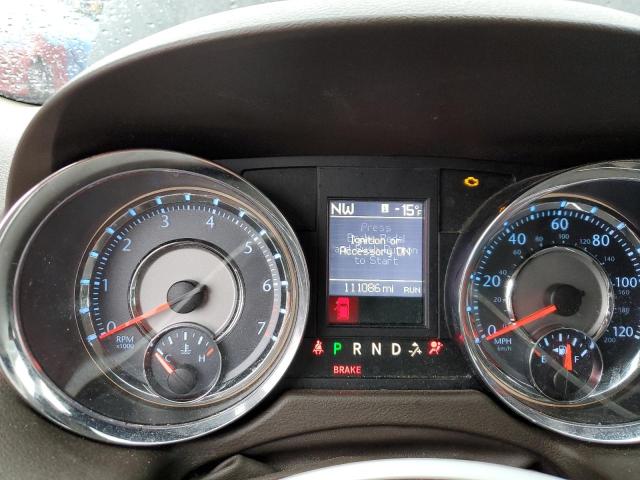 2C4RC1CG7DR536291 - 2013 CHRYSLER TOWN & COU TOURING L BLACK photo 9