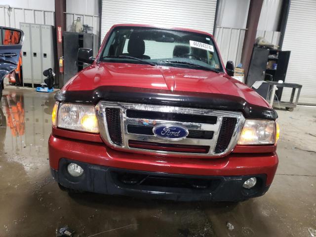 1FTLR4FE5APA10755 - 2010 FORD RANGER SUPER CAB RED photo 5