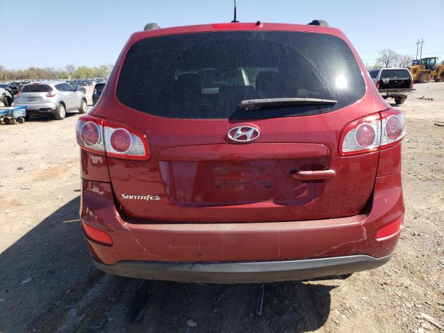 5XYZG3AB7CG113236 - 2012 HYUNDAI SANTA FE GLS RED photo 6