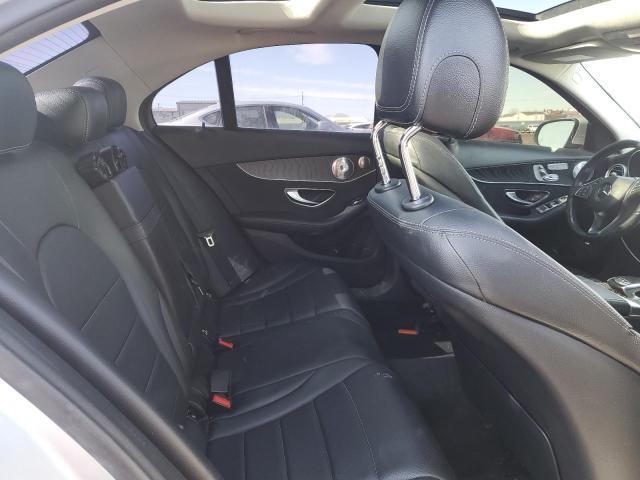 55SWF4KB1GU172031 - 2016 MERCEDES-BENZ C 300 4MATIC SILVER photo 10