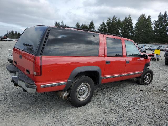 3GNGK26J0VG179784 - 1997 CHEVROLET SUBURBAN K2500 RED photo 3