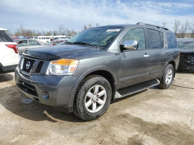 5N1BA0ND2CN622636 - 2012 NISSAN ARMADA SV CHARCOAL photo 1