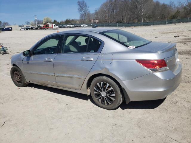 1HGCP26379A053700 - 2009 HONDA ACCORD LX SILVER photo 2