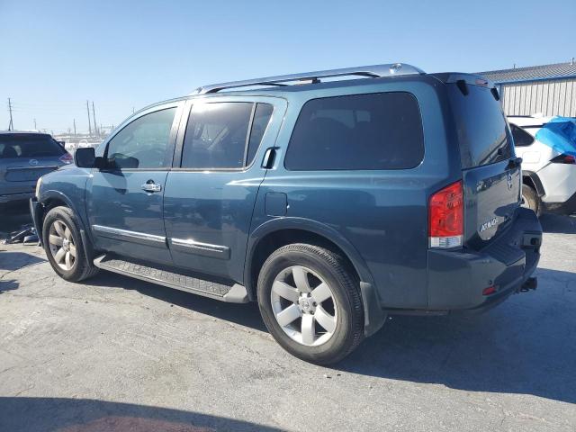 5N1BA0ND3DN606043 - 2013 NISSAN ARMADA SV BLUE photo 2