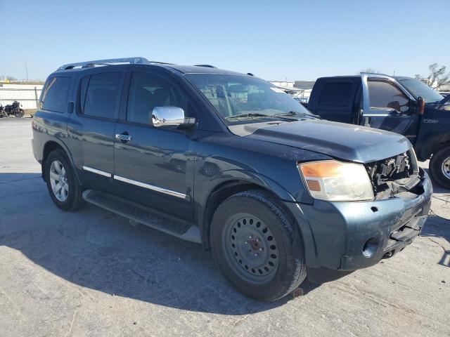 5N1BA0ND3DN606043 - 2013 NISSAN ARMADA SV BLUE photo 4