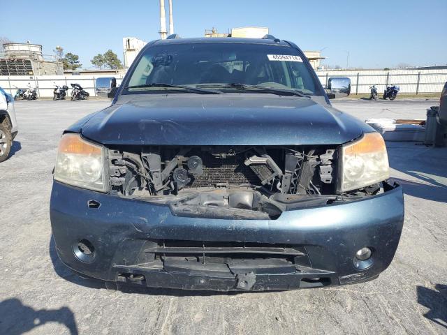 5N1BA0ND3DN606043 - 2013 NISSAN ARMADA SV BLUE photo 5