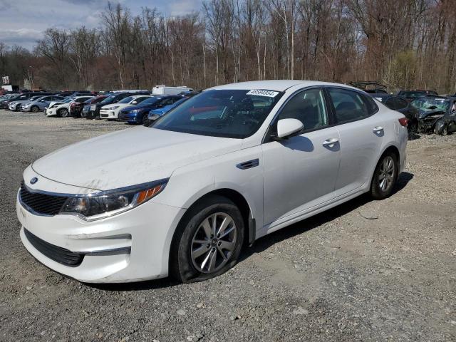 5XXGT4L37HG157053 - 2017 KIA OPTIMA LX WHITE photo 1