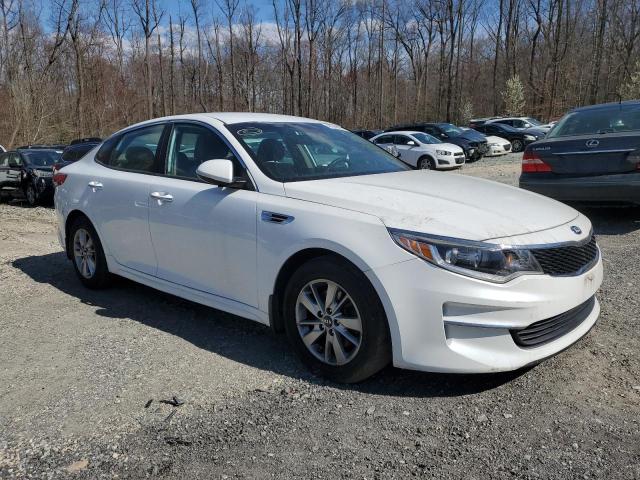 5XXGT4L37HG157053 - 2017 KIA OPTIMA LX WHITE photo 4