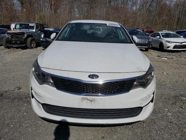 5XXGT4L37HG157053 - 2017 KIA OPTIMA LX WHITE photo 5
