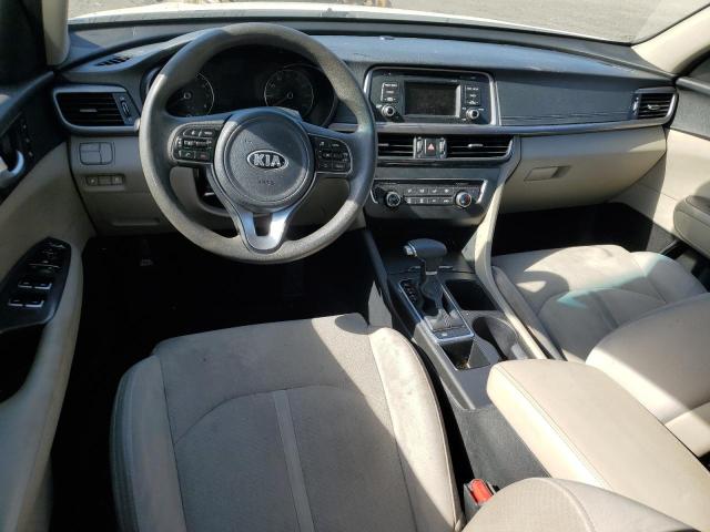 5XXGT4L37HG157053 - 2017 KIA OPTIMA LX WHITE photo 8