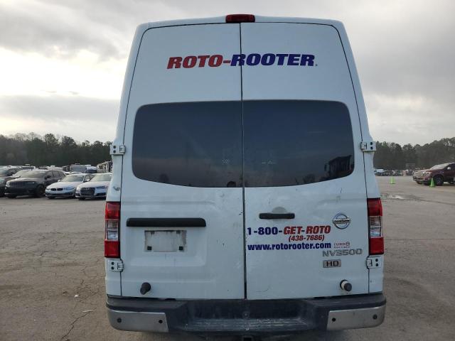 1N6AF0LY0DN113716 - 2013 NISSAN NV 2500 WHITE photo 6