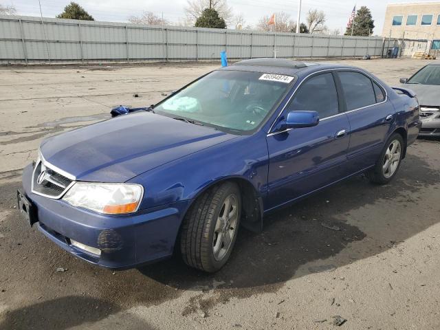 19UUA56813A053878 - 2003 ACURA 3.2TL TYPE-S BLUE photo 1