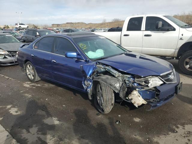 19UUA56813A053878 - 2003 ACURA 3.2TL TYPE-S BLUE photo 4