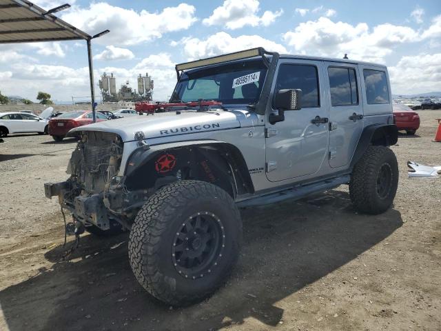 1C4BJWFG9GL341936 - 2016 JEEP WRANGLER RUBICON SILVER photo 1